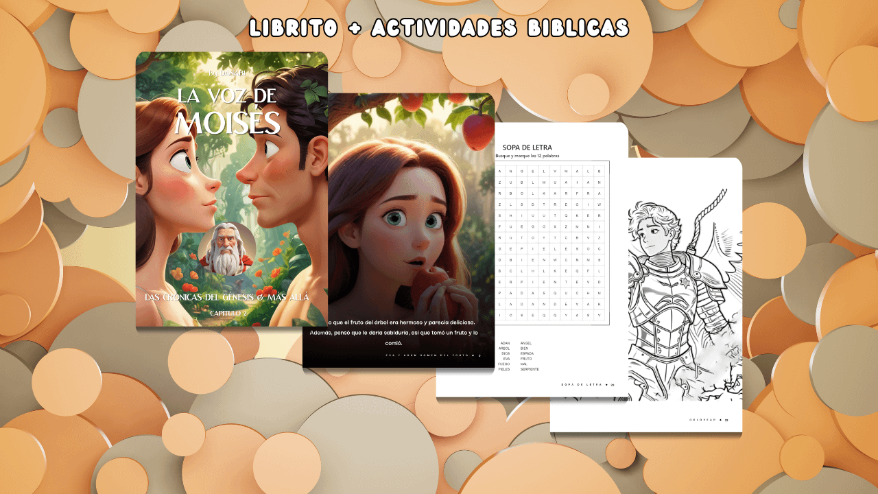 Librito La Voz de Moisés: Las Crónicas Del Génesis & Más Allá | Capitulo 2 product image (2)