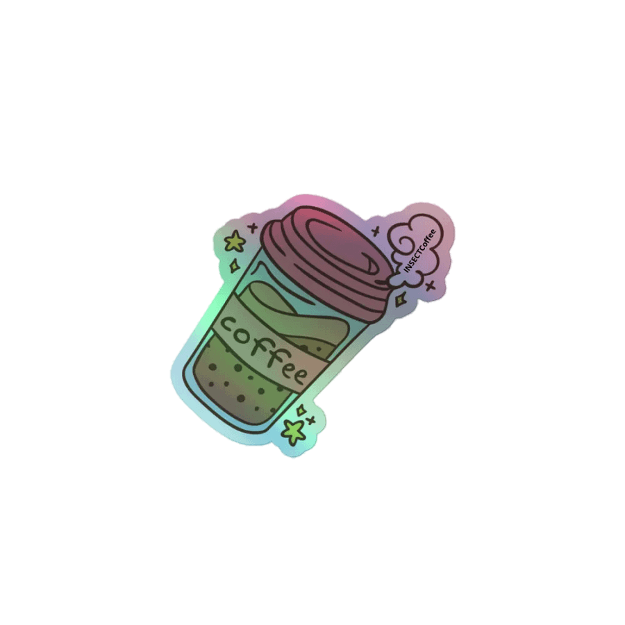 INSECTCoffee Slapsticker. product image (1)