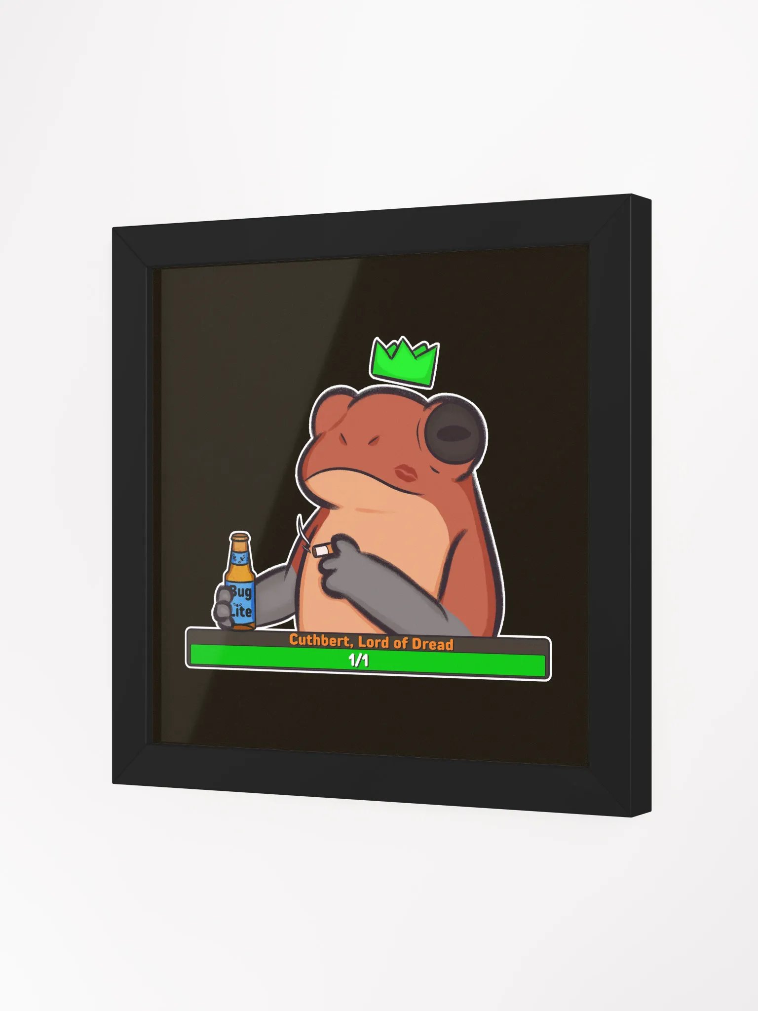 Cuthbert, Lord of Dread - Print with Frame product image (4)