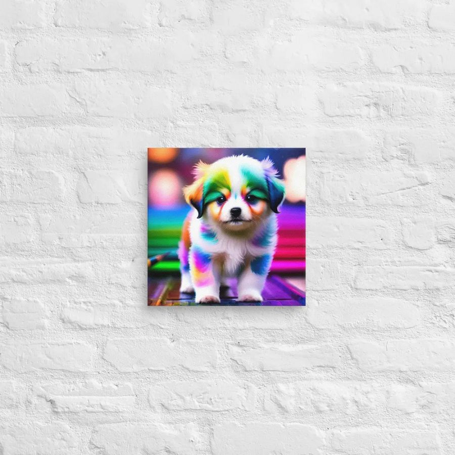 Cute Dog Digital Painting - v18 product image (12)
