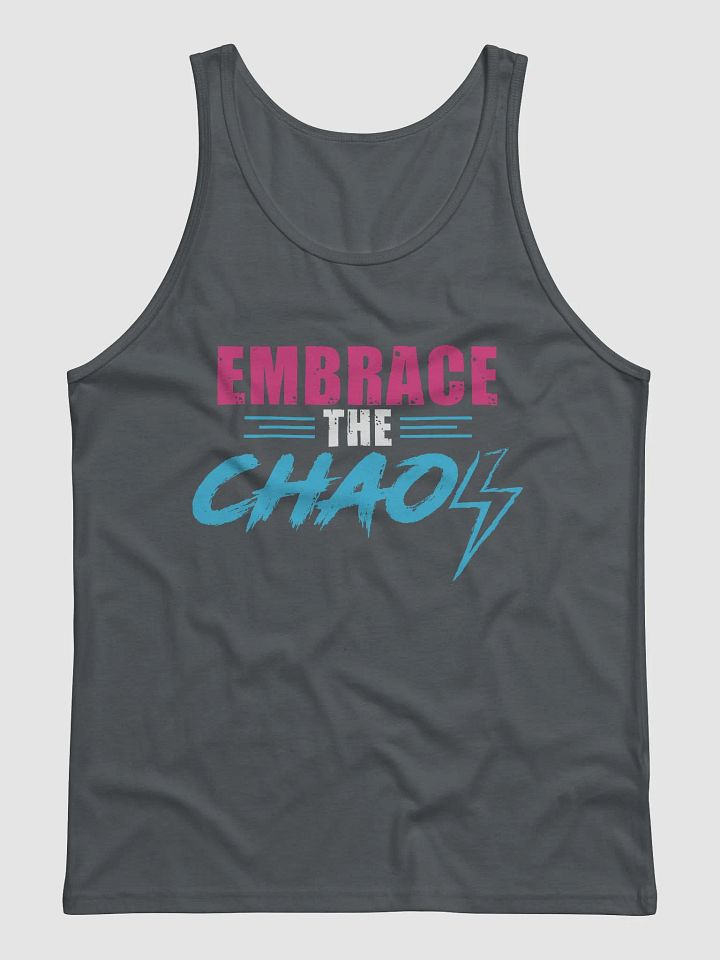 Embrace the Chaos v2 Unisex Tank (Pink/Blue) product image (1)