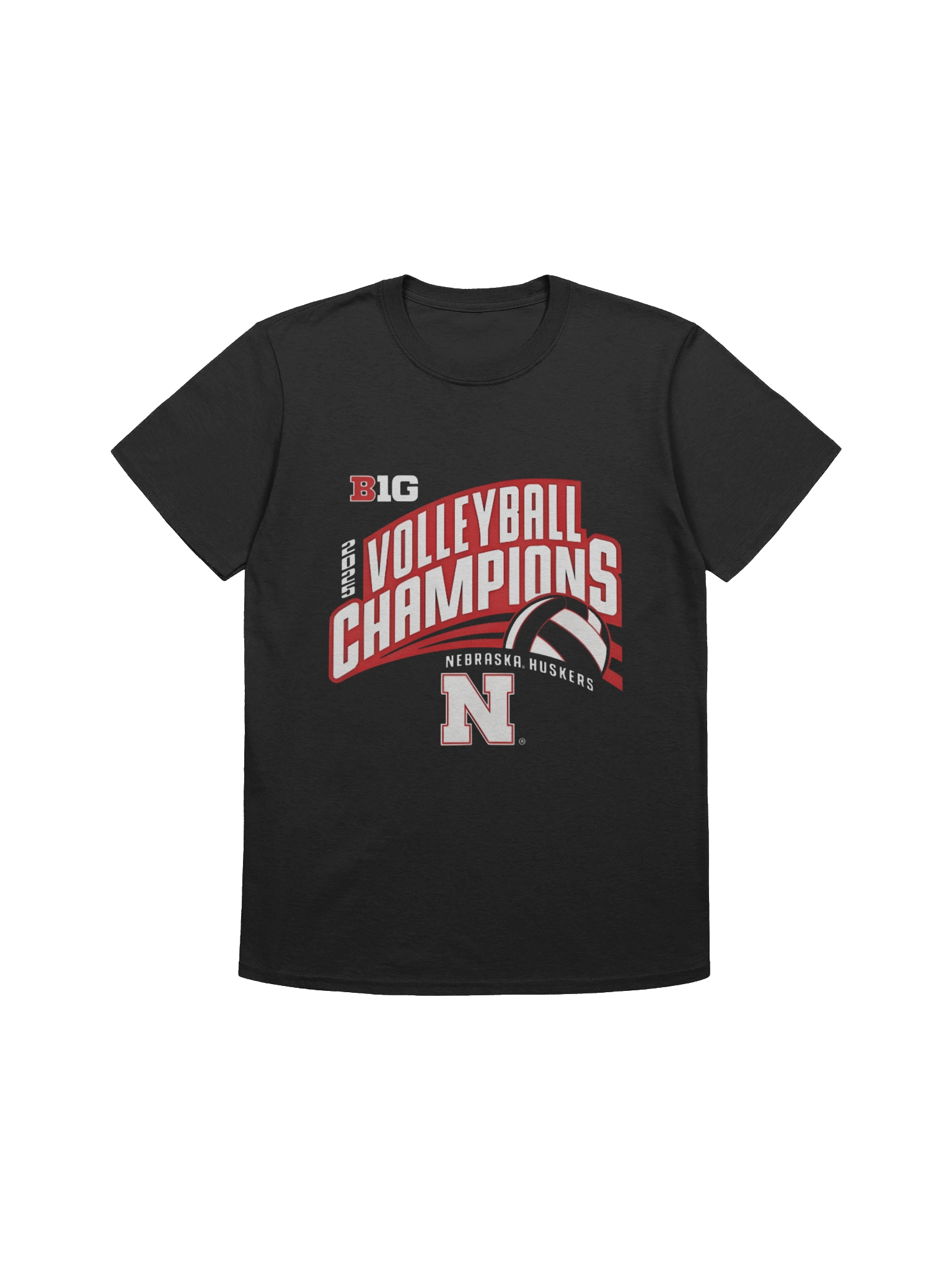 Nebraska Huskers Volleyball Champions 2025 NCAA Shirt product image (1)