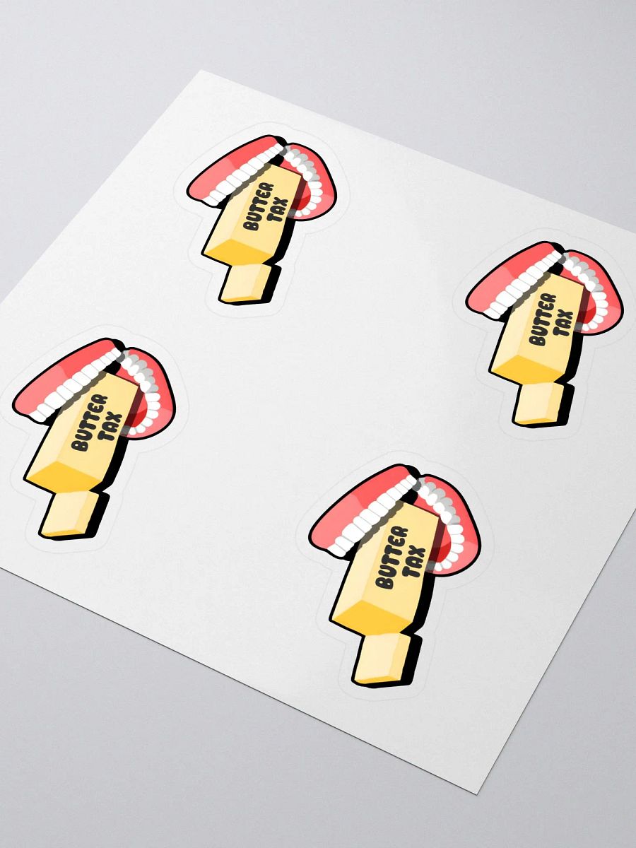 Butter Tax | 4 Sticker Pack product image (3)