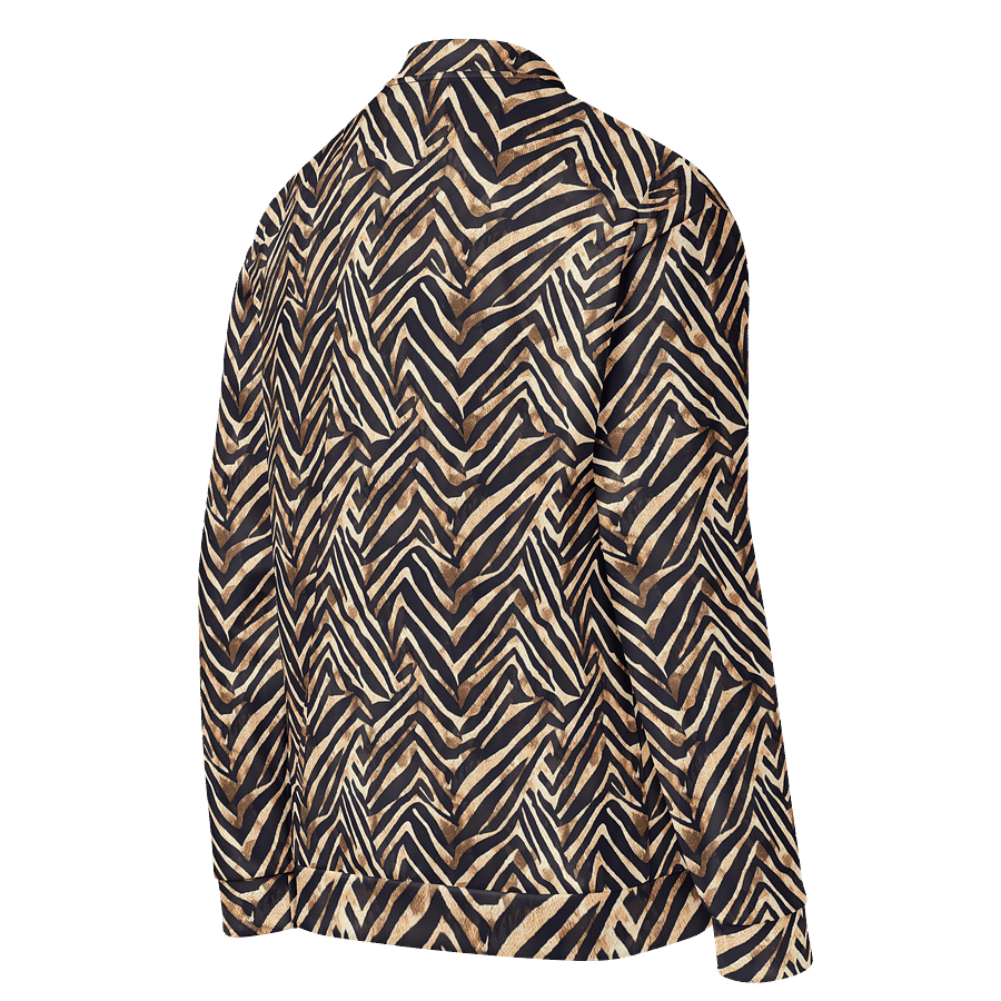 Snake Skin Bomber Jacket product image (4)