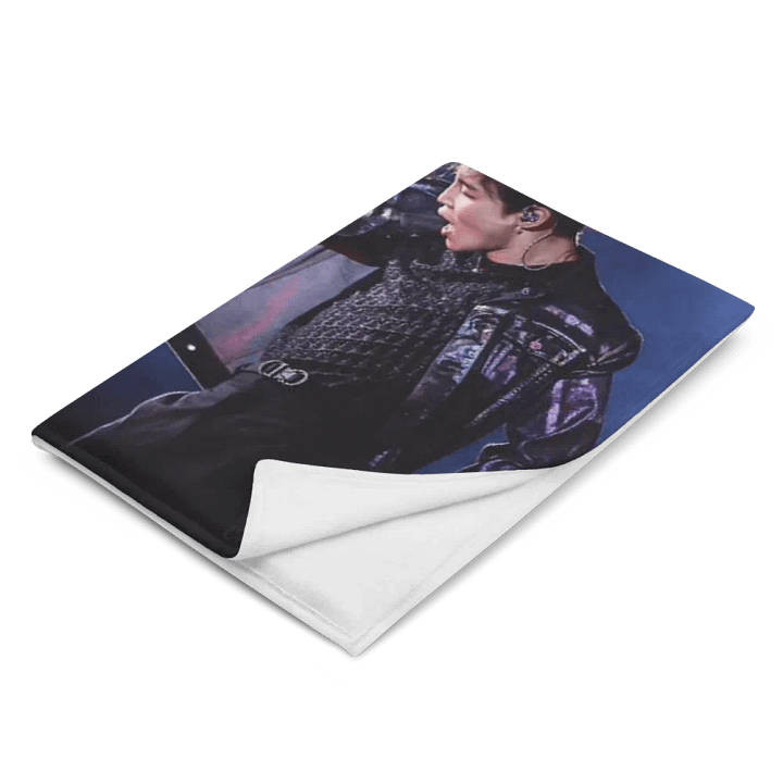 BTS - Jimin - Strength Throw Blanket - Designed by ChimberArt product image (2)
