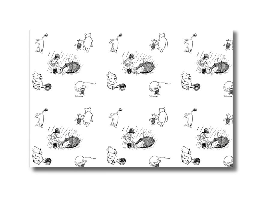Pooh Bear Wrapping Paper product image (7)