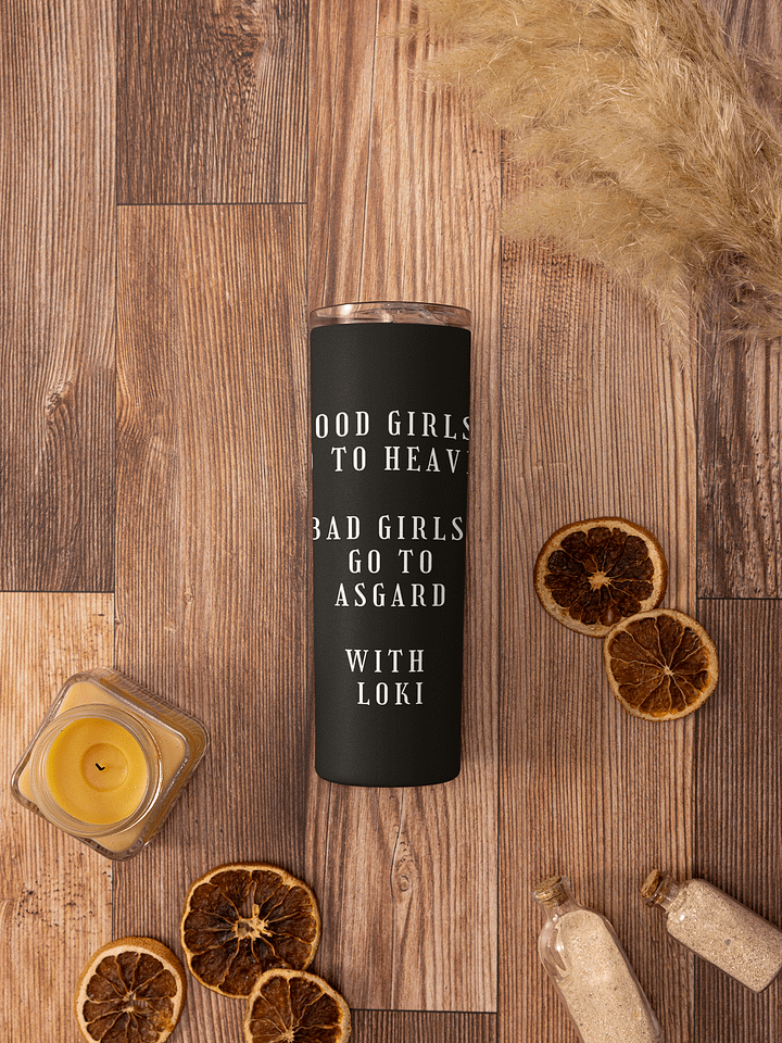 Good girls, Bad girls - Black tumbler product image (1)