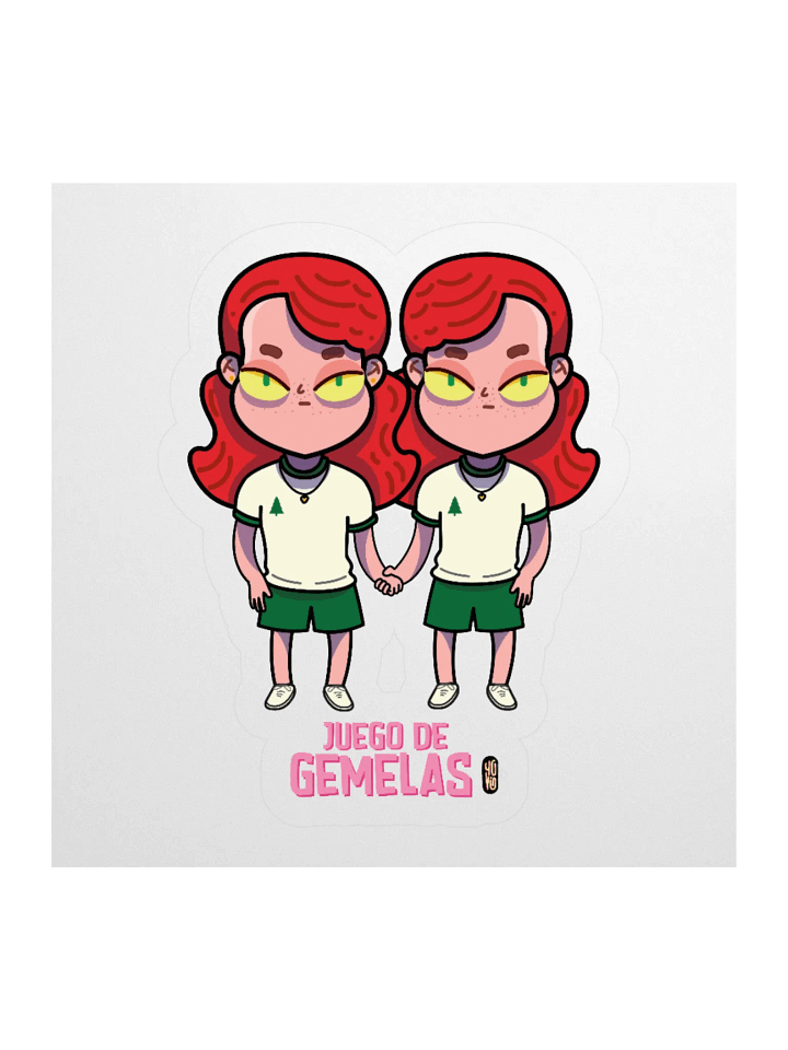 Juego de Gemelas - Sticker (Kiss Cut) product image (1)
