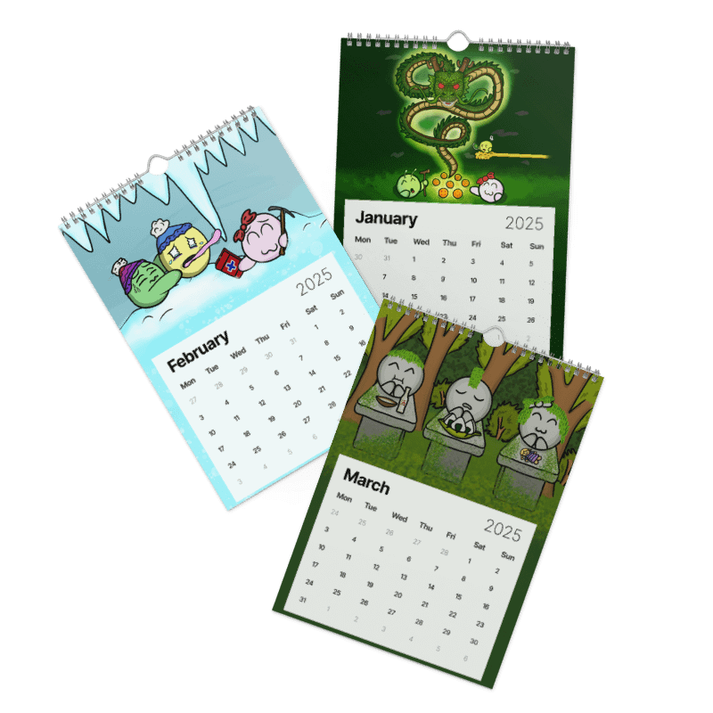 Calendar 2025 - Dango Squad Adventures product image (3)
