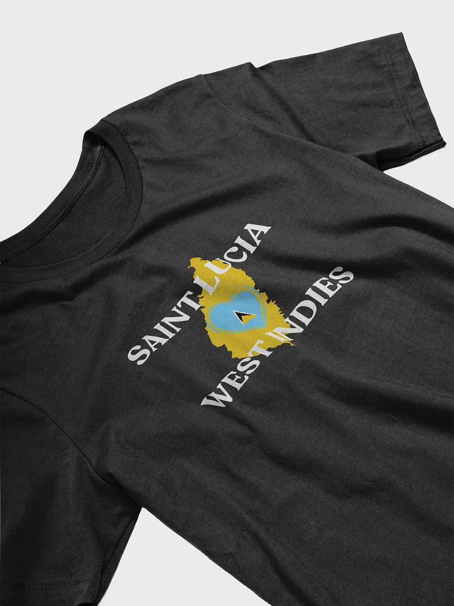 Saint Lucia Heartbeat Graphic T-Shirt product image (24)