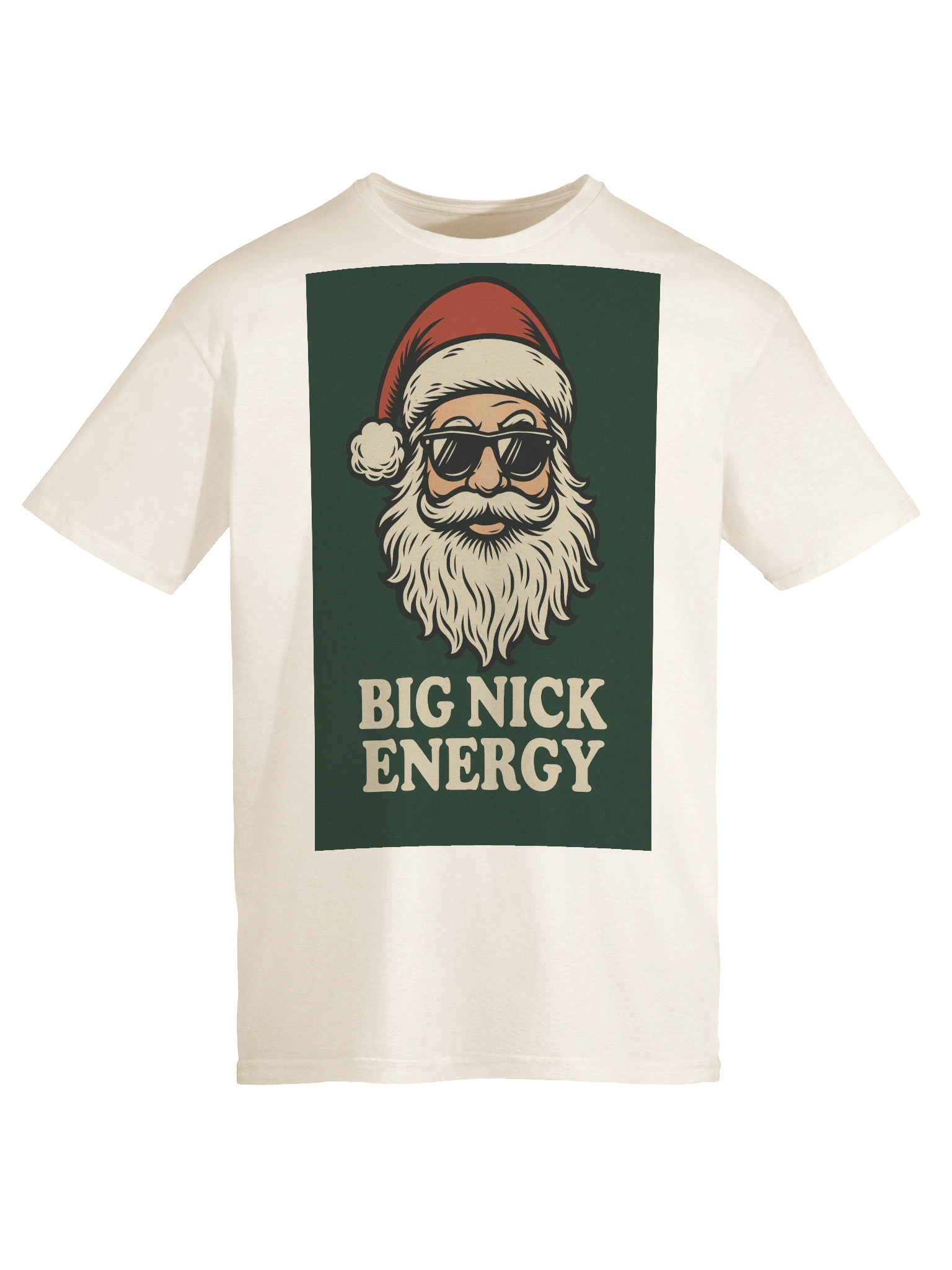 Big Nick Energy Santa Shirt | Funny Christmas Graphic Tee product image (81)