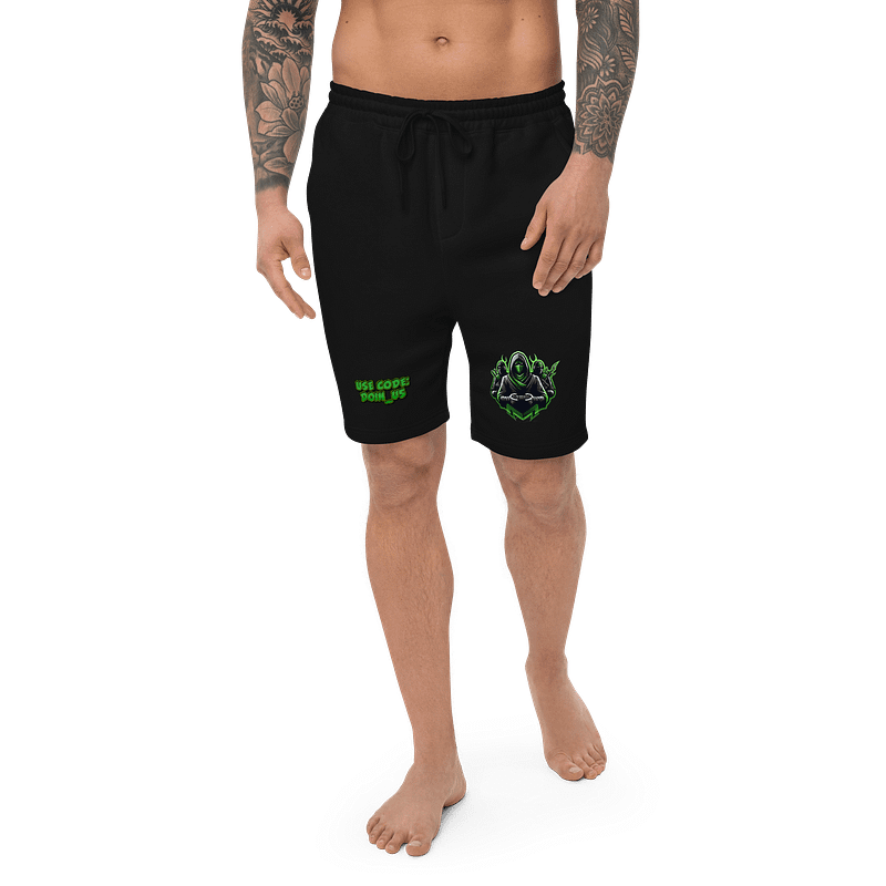 Neon Ninja Gaming Fleece Shorts