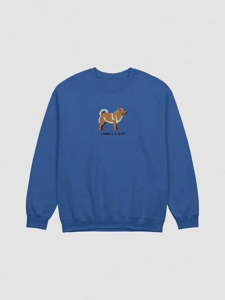 I Smell a Rat Sweatshirt (Embroidered) of a Schipperke(Tan) product image (4)