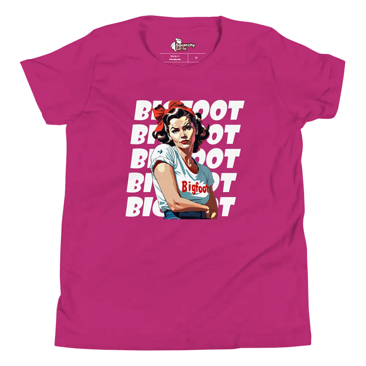 Bigfoot Girls T-shirt | Tee for Young Girls product image (2)