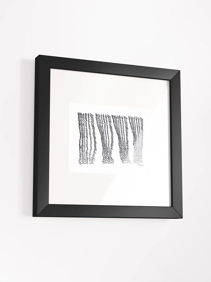 snitch Panel Card Print Framed product image (2)
