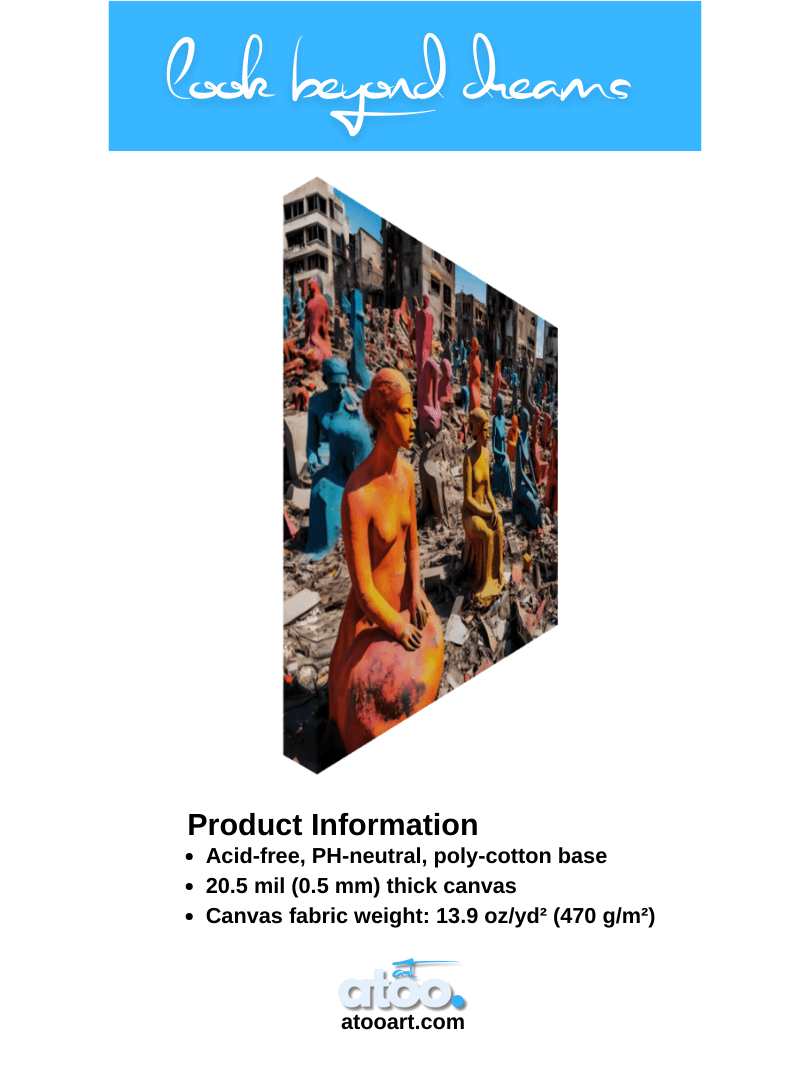 Elegy to Humanity - 5 | Canvas Art Painting product image (7)