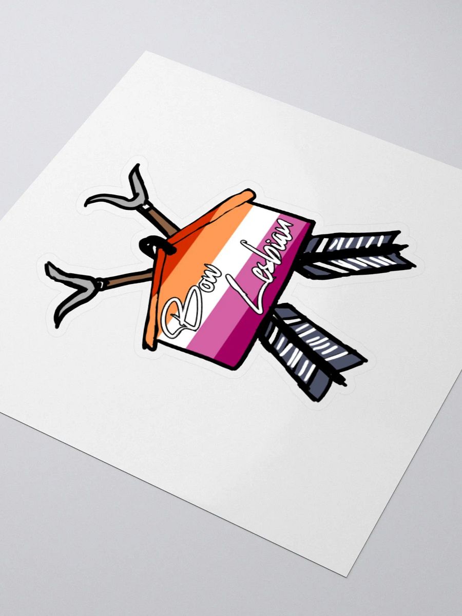 Bow Lesbian (Regular Sticker) product image (3)