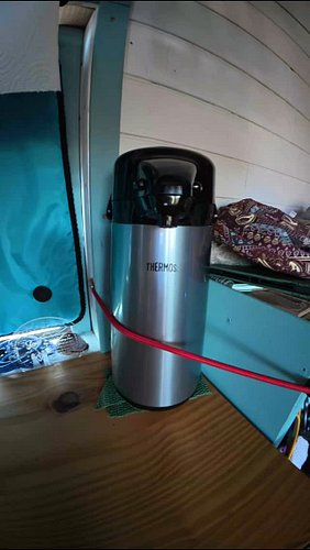 Tarted up our thermos flask MAYA style!

#mandsvanlife #vanlife #vandweller #fulltimevanlife #vanlifechannel #vanlifediaries ...