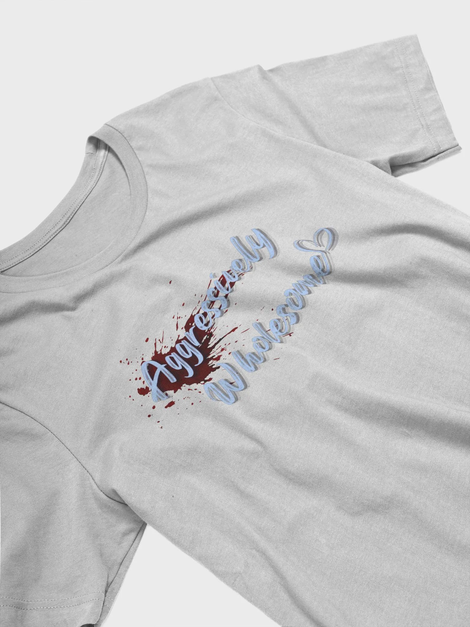 Wholesome T - Grey scale product image (2)