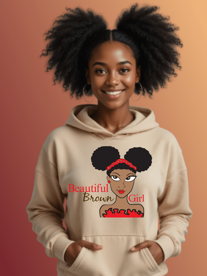Cocoa Beautiful Brown Girl Hoodie product image (1)