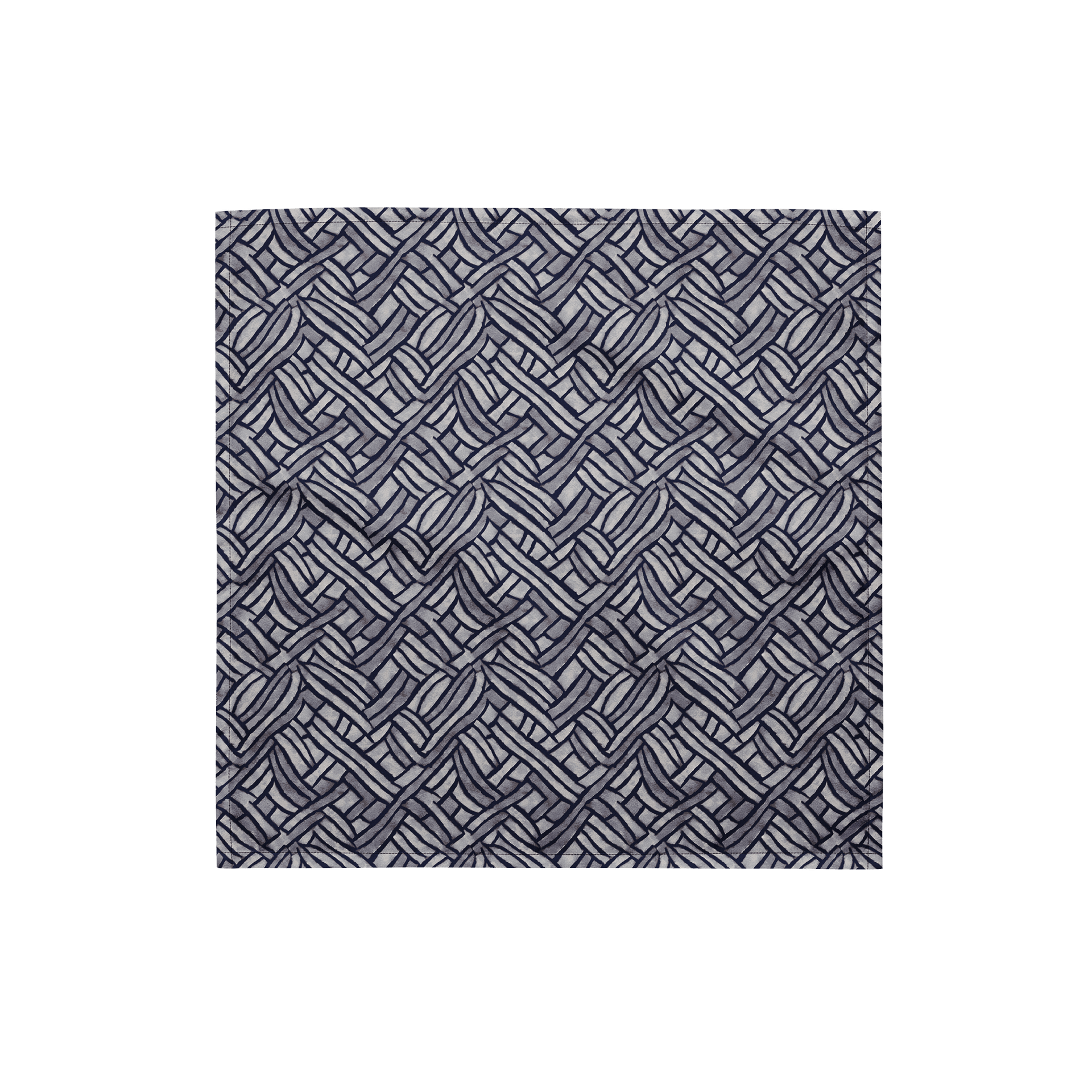 Grey Rectangles Bandana product image (1)