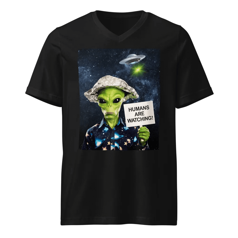 Galactic Conspiracy V-Neck Tee Bella+Canvas (Men's) product image (1)
