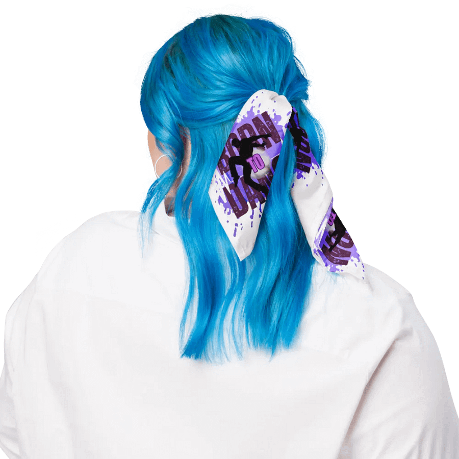 Born to Dance His Silhouette Patterned Print Bandana product image (5)