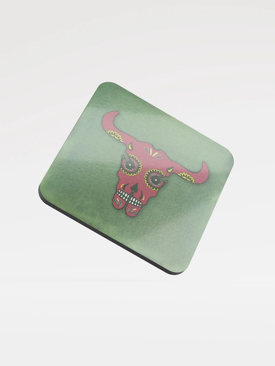 Sugar Cowskull Beverage Coaster product image (2)