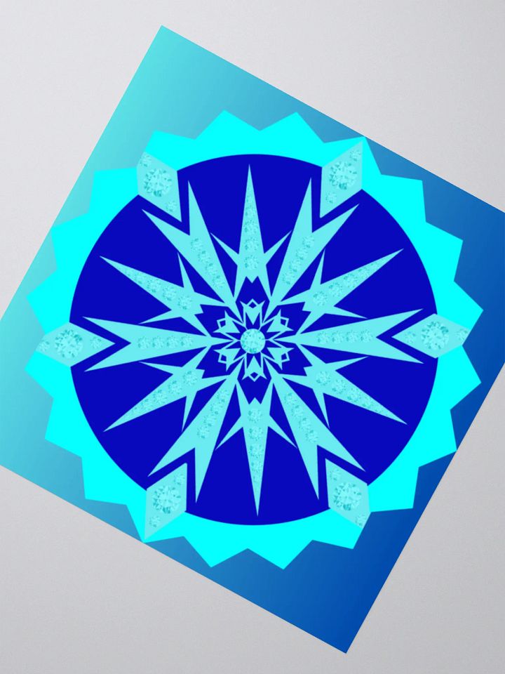 snowflake Kiss Cut Stickers product image (5)