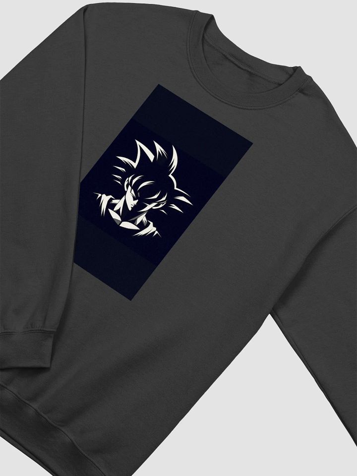 Son Goku Angry Silhouette Crewneck product image (19)