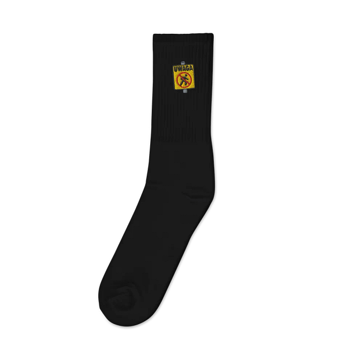 UWAGA Attention Crew Socks product image (1)