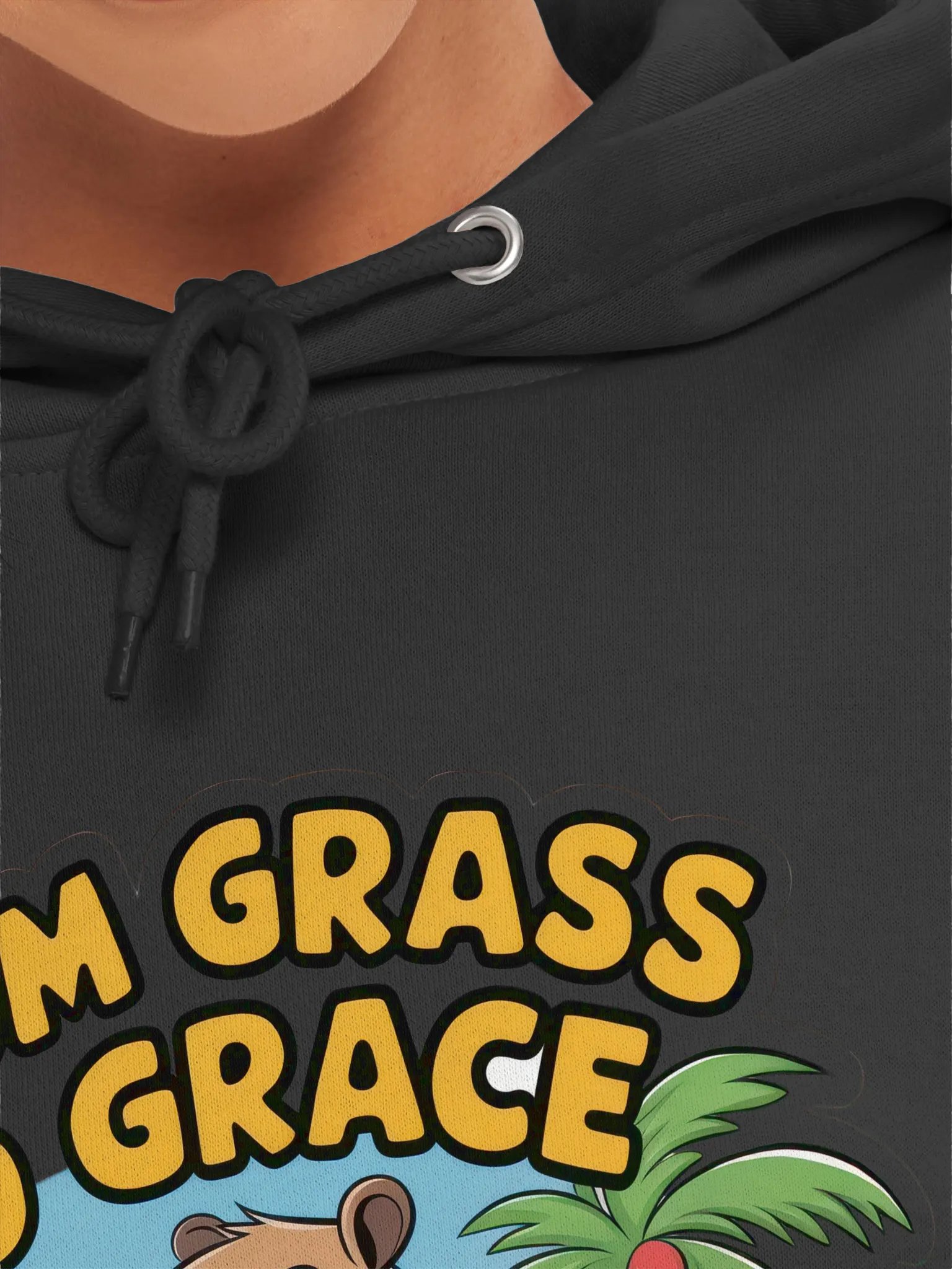 From grass to grace Capybara Paradise Hoodie product image (7)