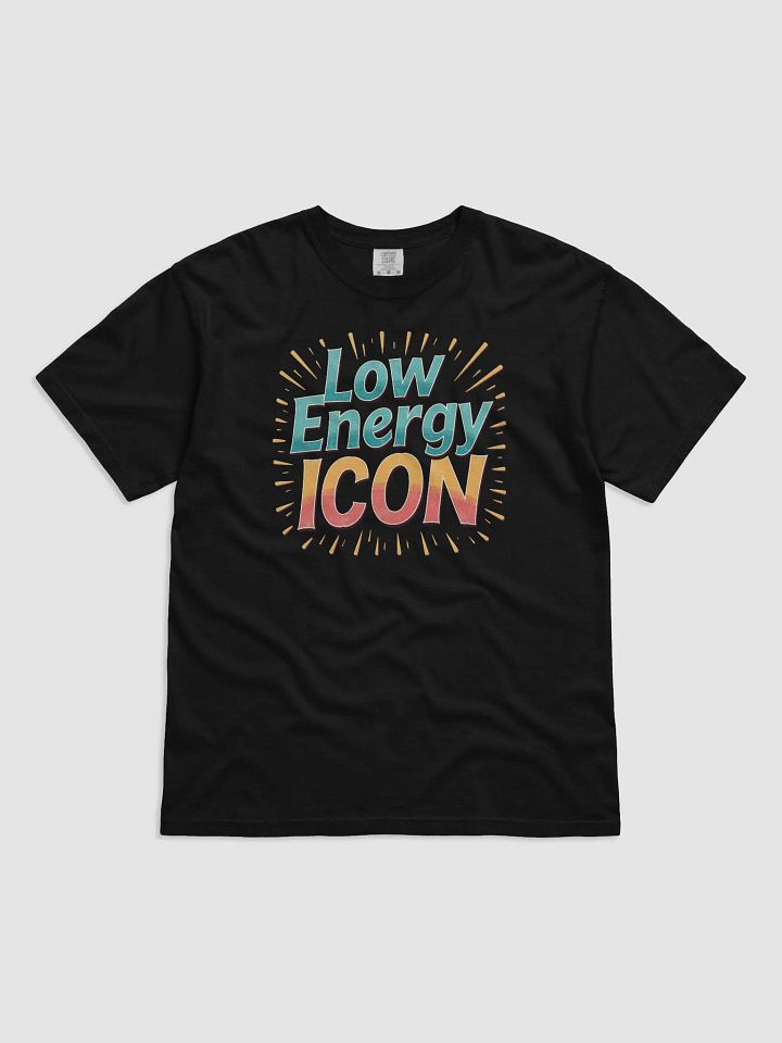 Energetic Low Energy Icon T-Shirt product image (1)