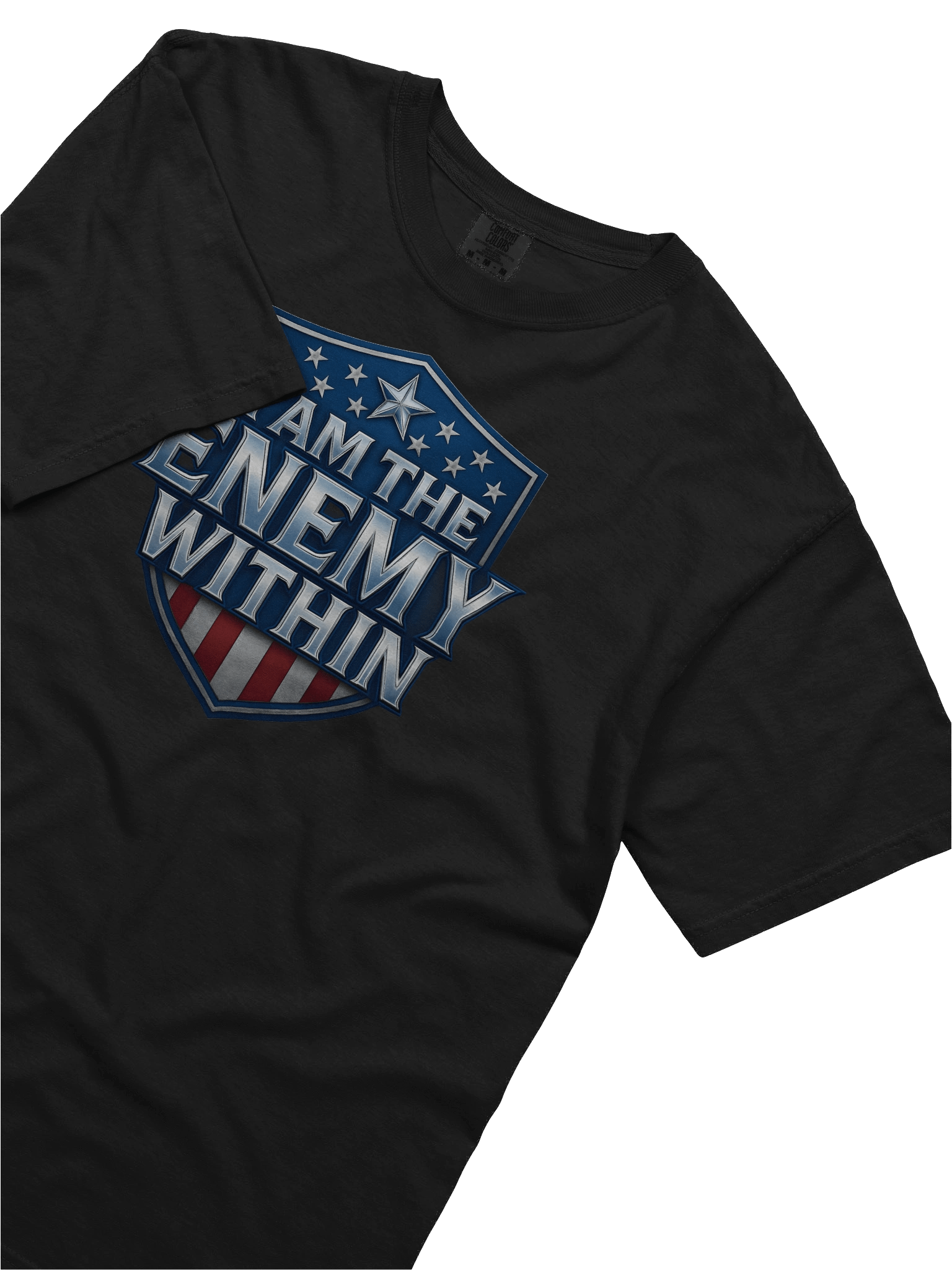 I Am the Enemy Within Shield T-Shirt product image (39)