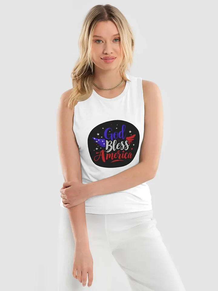 Women's Tank Top: God Bless America product image (2)