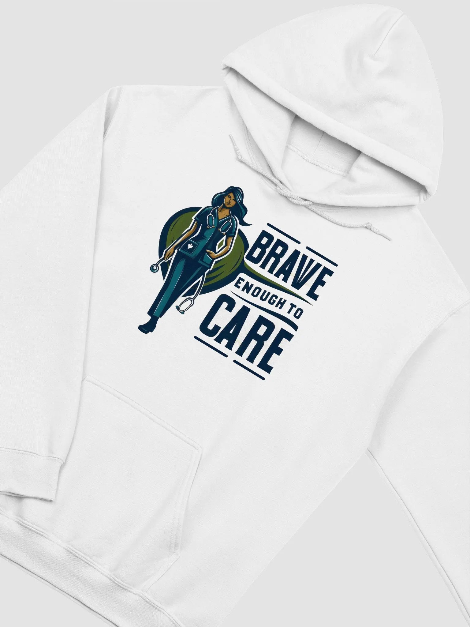 brave enough to care hoodie product image (12)