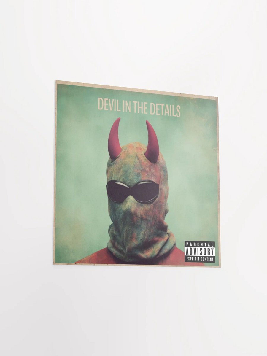 DEVIL IN THE DETAILS ART PRINT product image (5)