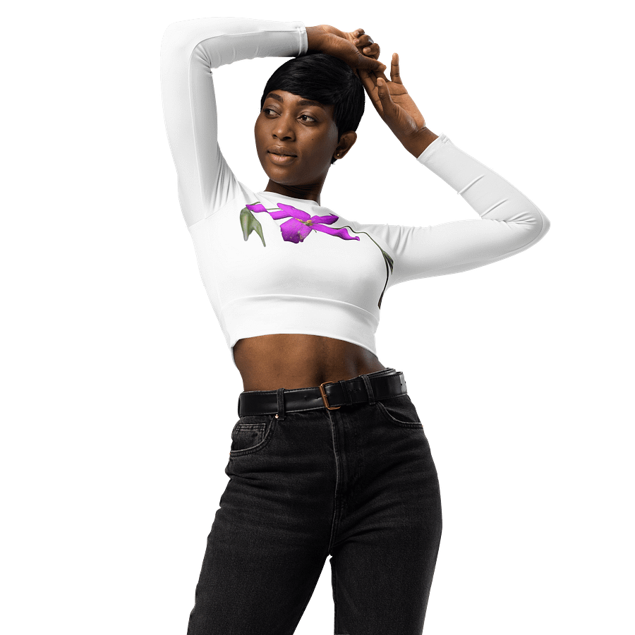 Lady’s Hand Wildflower Eco-friendly Crop Top product image (3)