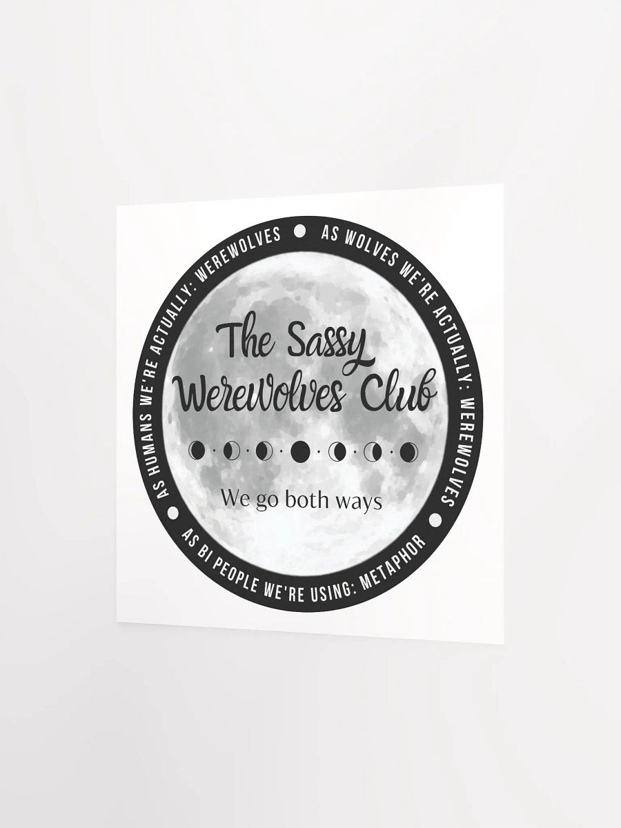 Pride Werewolves print product image (3)