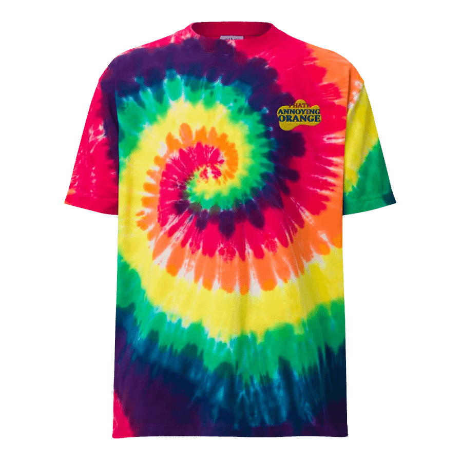 I HATE THE ANNOYING ORANGE T-Shirt (LIMTED EDITION TYE-DYE) product image (1)