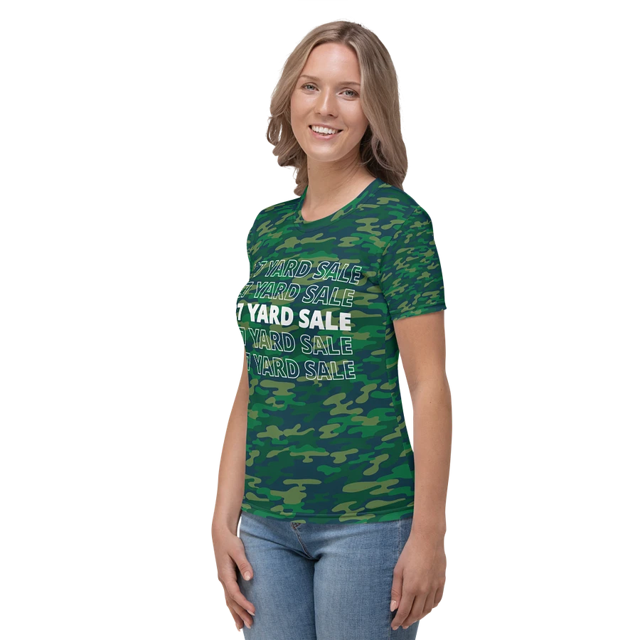 127 Yard Sale (2024) All-Over Camo Print Women's Crew Neck T-Shirt product image (17)