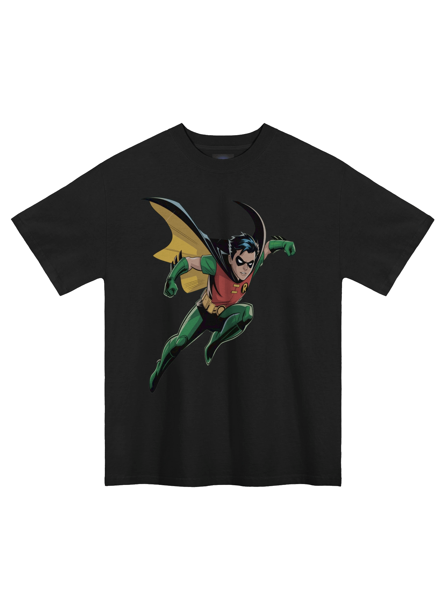 Robin Caped Leap Oversized Faded T-Shirt product image (3)