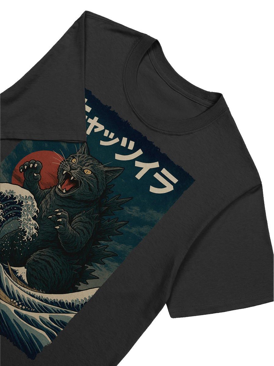 Catzilla Japanese Art T-Shirt product image (38)