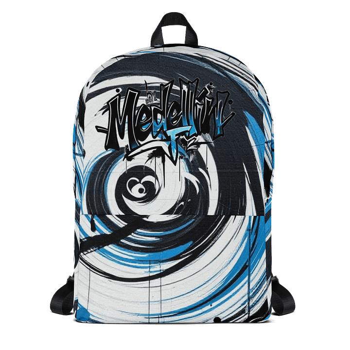 Medellin Graffiti Swirl Backpack product image (2)