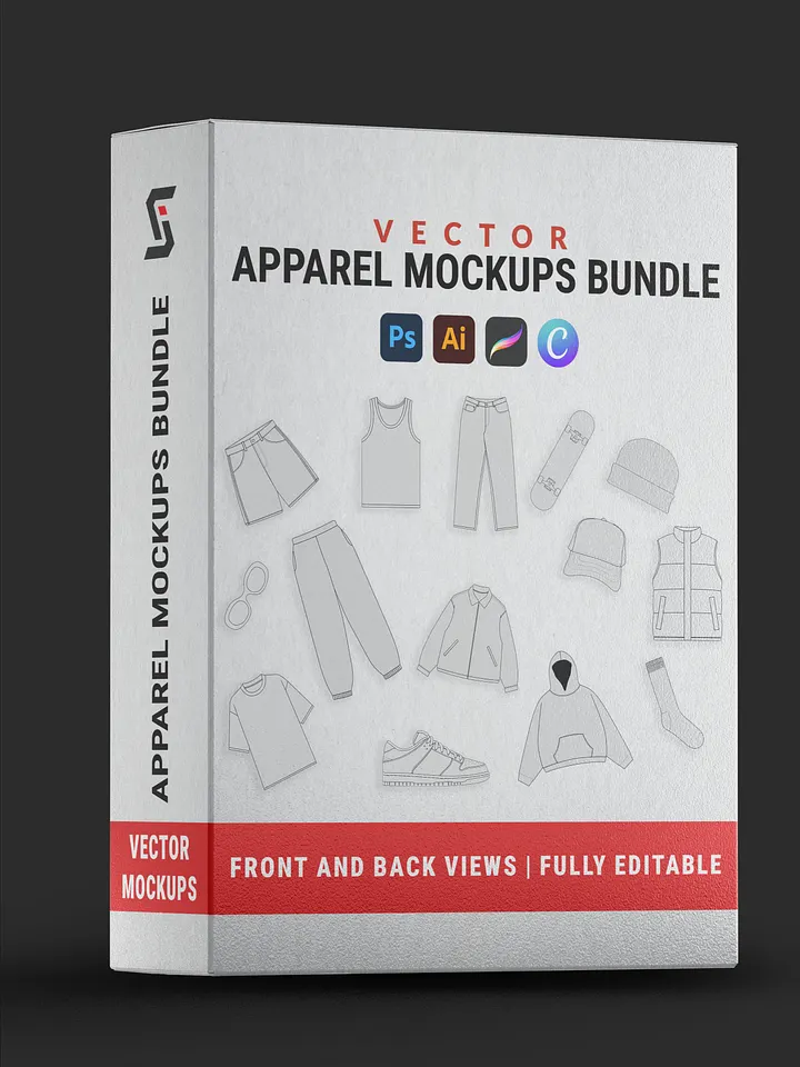 Vector Apparel Mockups Bundle product image (1)