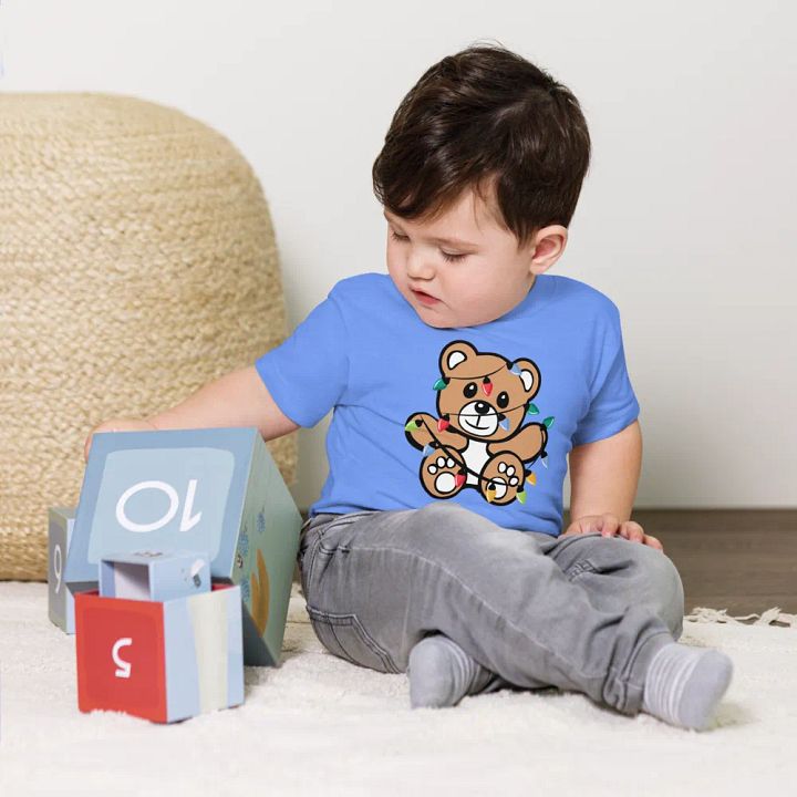 Snuggly with Christmas Lights Toddler T-Shirt product image (1)