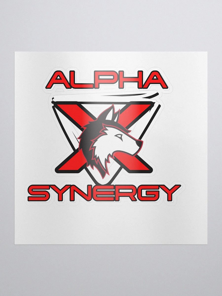 AlphaXSynergy Kiss Cut Stickers product image (1)