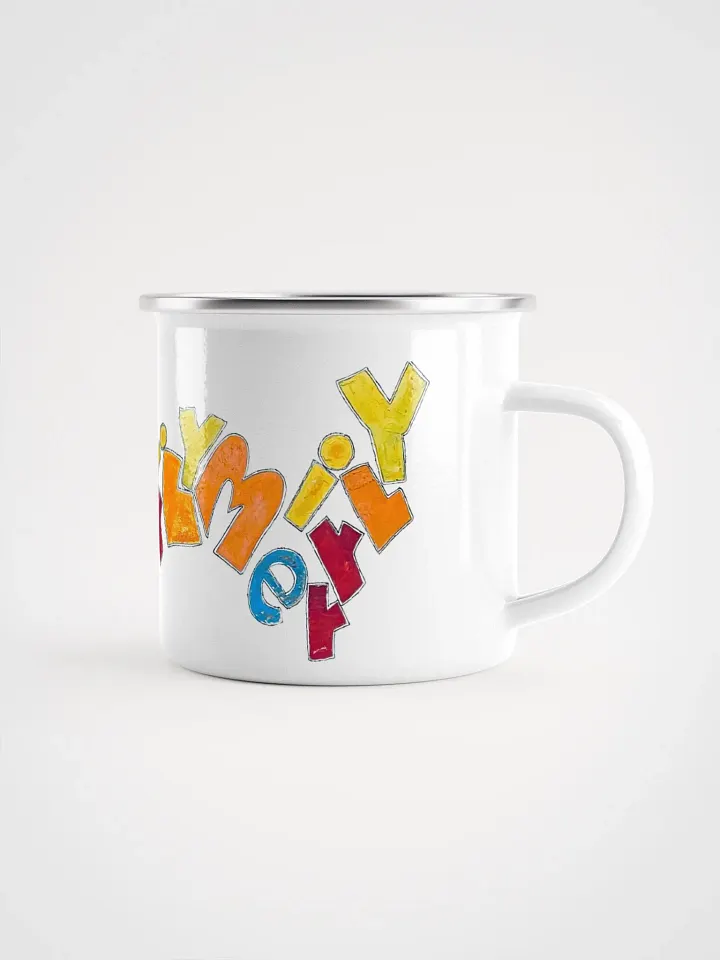 Merrily Merrily Merrily Enamel Mug product image (1)