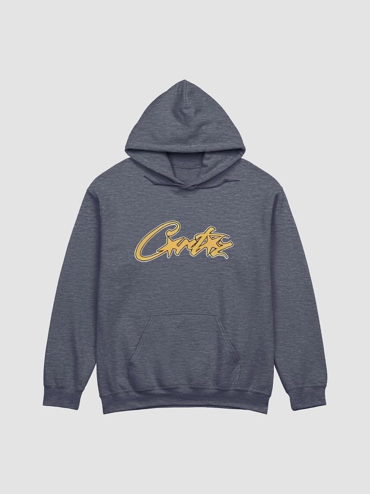 Corteiz Satin Applique Allstarz Hoodie Navy product image (1)