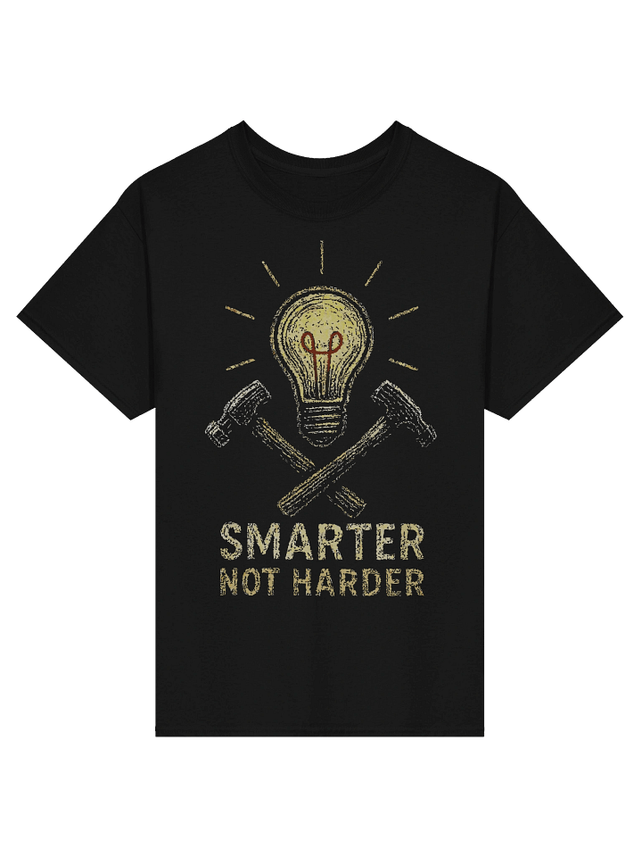 “Smarter Not Harder”- Premium Motivational Tee product image (1)